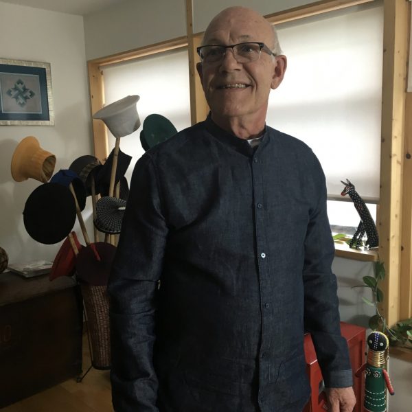 Swedish author Tor Sellström, acclaimed writer of "Sweden and national liberation in Southern Africa." poses for a photo after being interviewed. Sellström's wisdom provided a critical bridge to helping Totem Media better understand Nordic solidarity with various liberation movements in Africa.